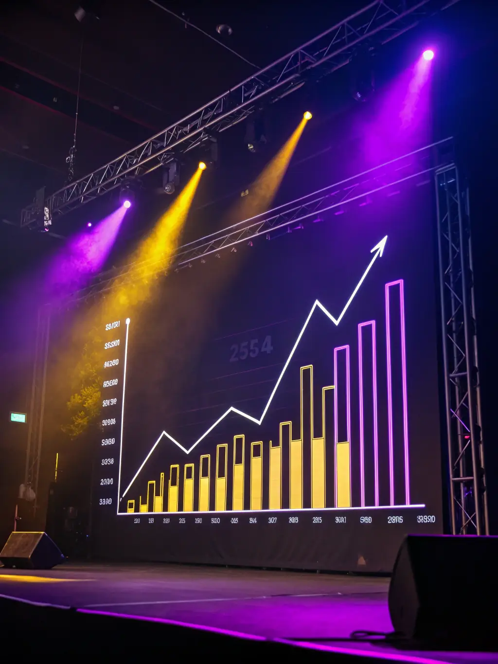 A graph showing a significant increase in leads and booked appointments for a beauty clinic after partnering with Lili Global.